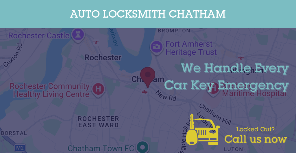 Auto Locksmith Services in Chatham - ME postcode