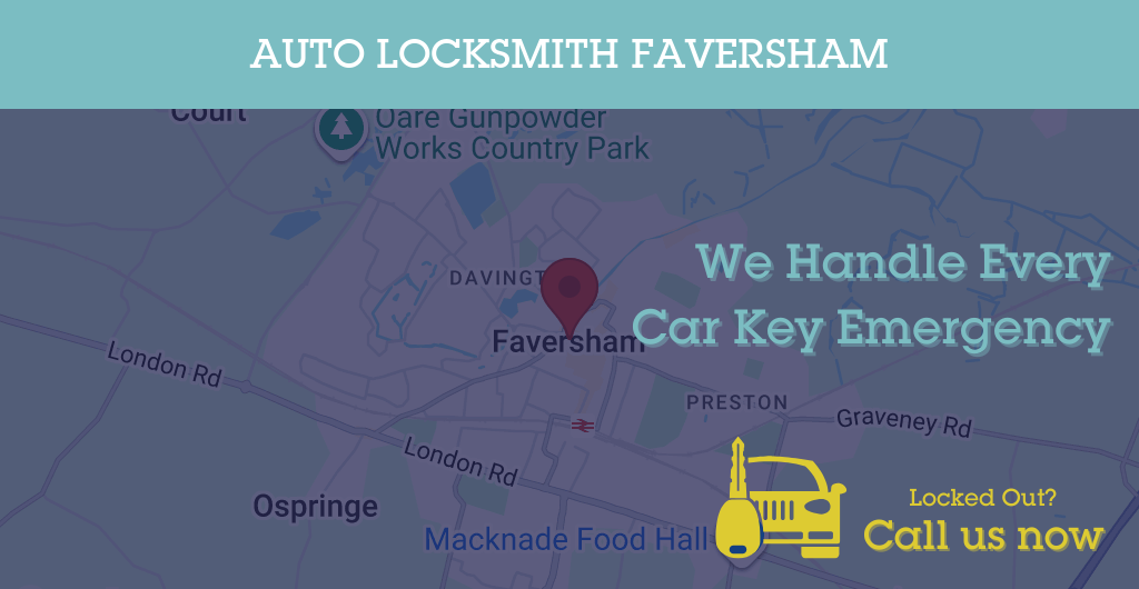 Auto Locksmith Services in Faversham - ME postcode