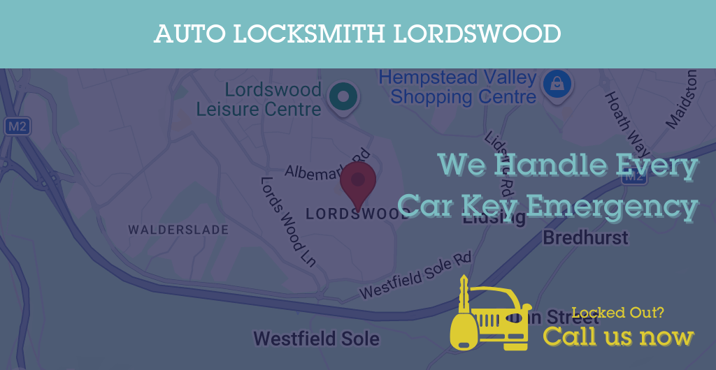 Auto Locksmith Services in Lordswood - ME postcode