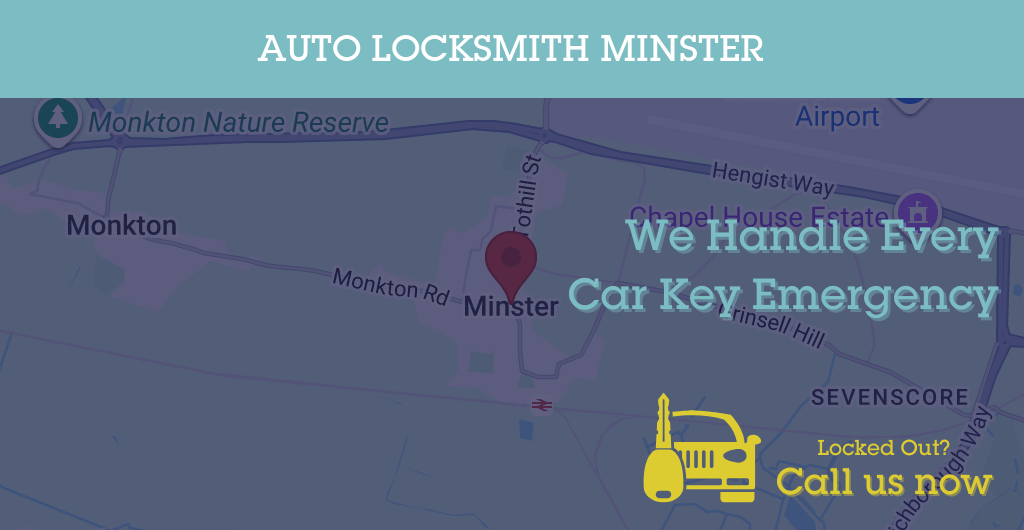 Auto Locksmith Services in Minster - ME postcode