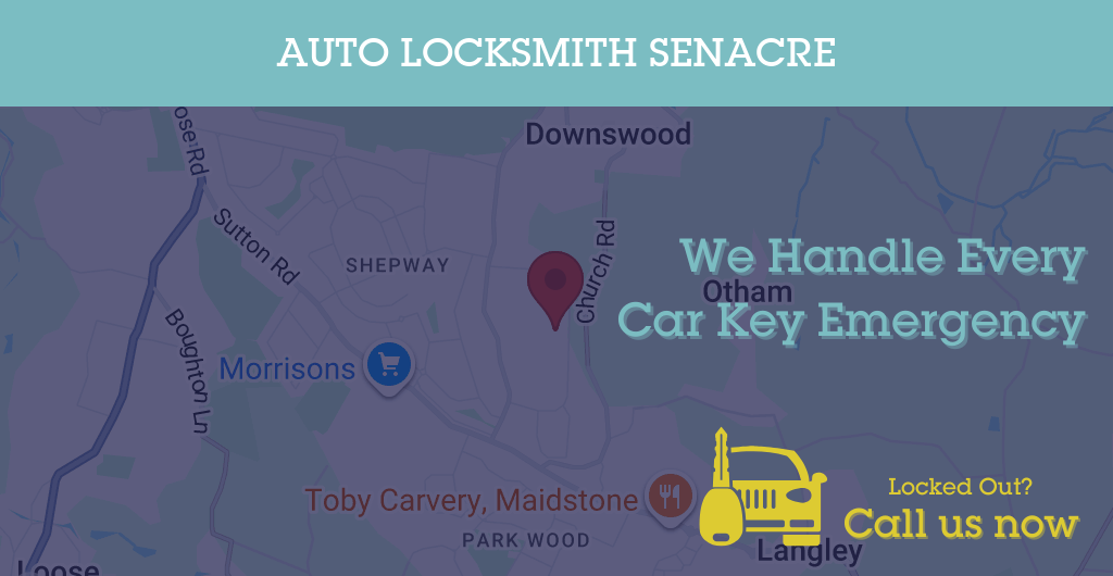 Auto Locksmith Services in Senacre - ME postcode